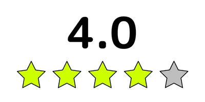4.0の高評価